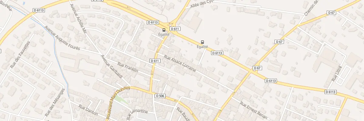 Plan du 21 Rue Alsace Lorraine à Lézignan-Corbières