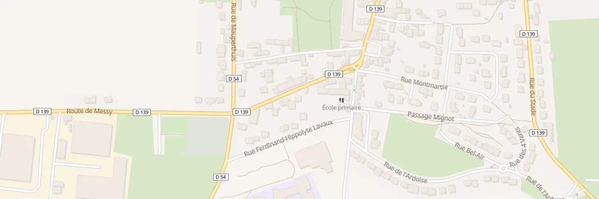 Plan du 7 Rue de la Mairie à Charny