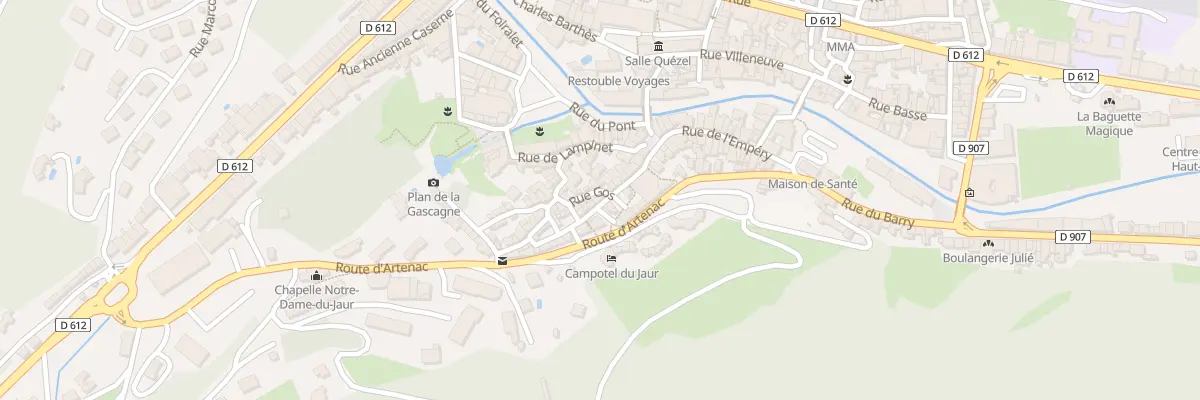 Plan du 5337 Rue de Gos à Saint-Pons-de-Thomières
