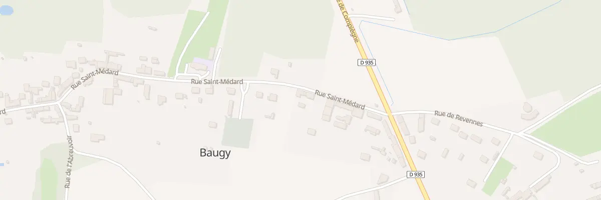 Plan du 49 Rue Saint Médard à Baugy