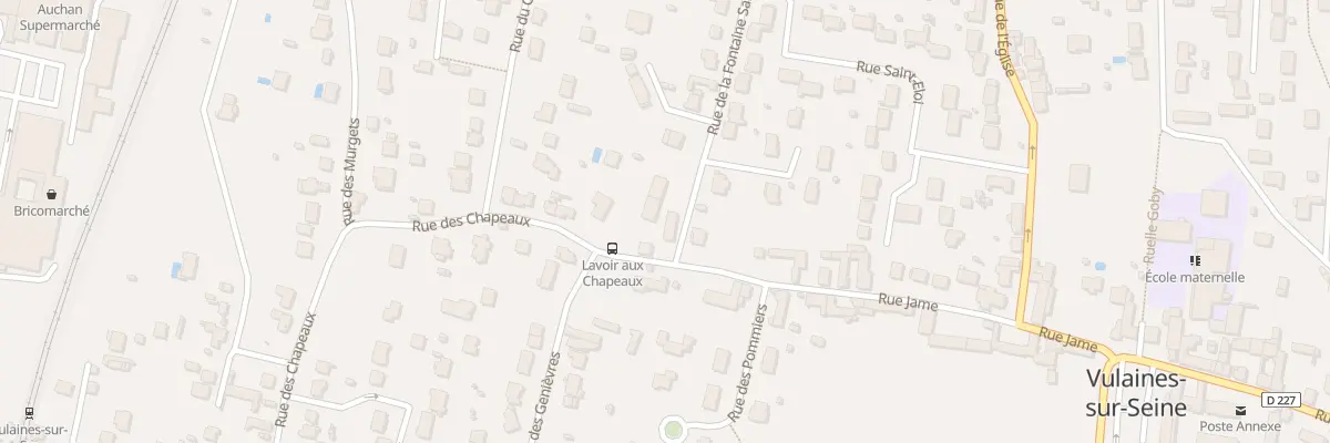 Plan du 31 Rue des Chapeaux à Vulaines-sur-Seine