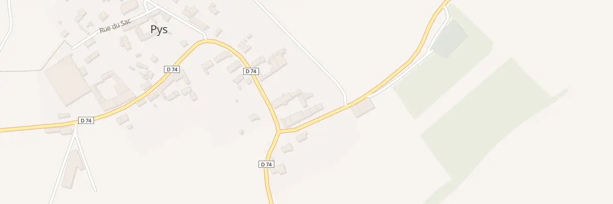 Plan du 7 Rue d’En Bas à Pys