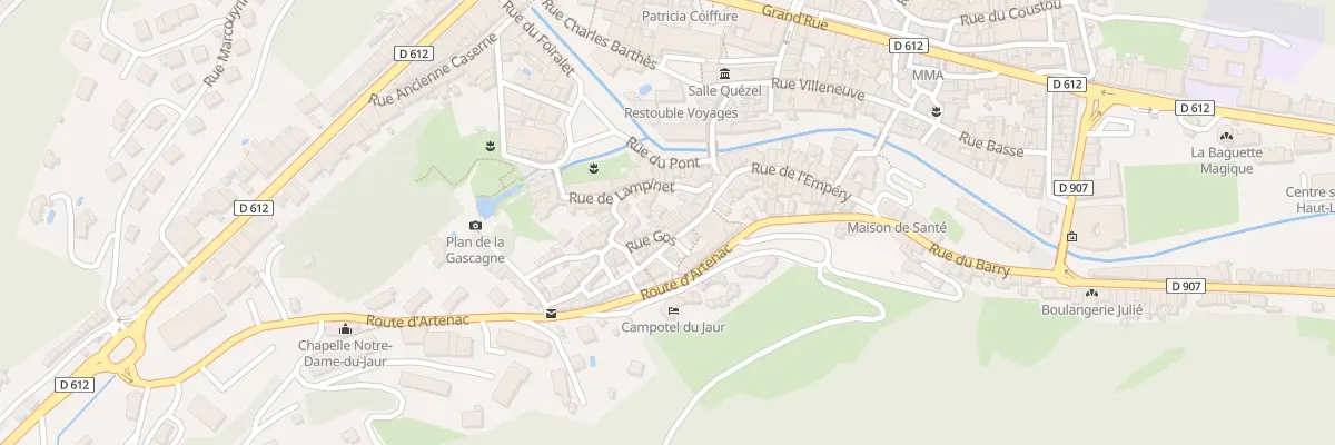 Plan du 4 Rue de Gos à Saint-Pons-de-Thomières