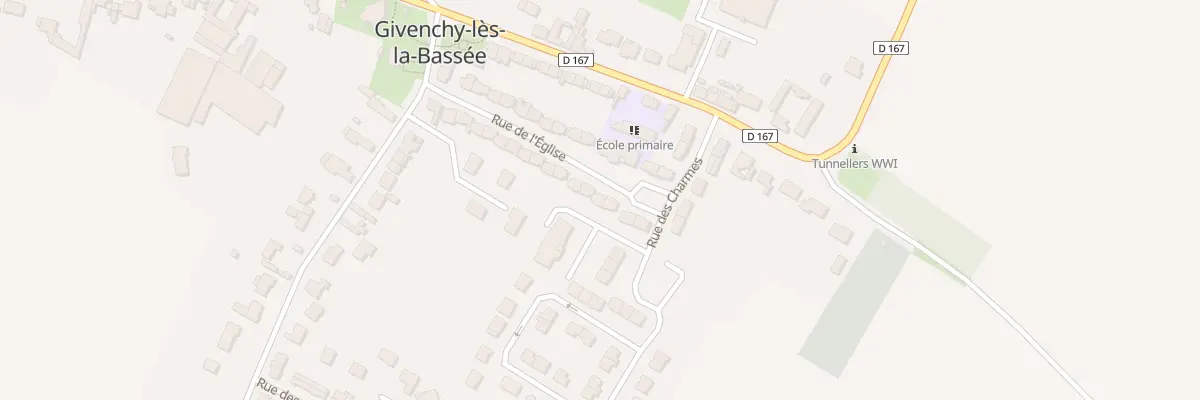 Plan du 22 Rue de l’Eglise à Givenchy-lès-la-Bassée
