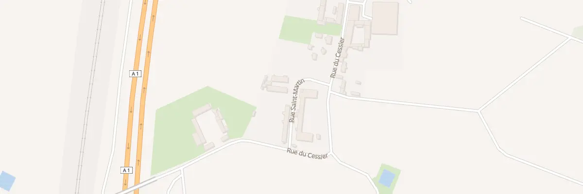 Plan du 5200U Rue du Cessier à Beuvraignes