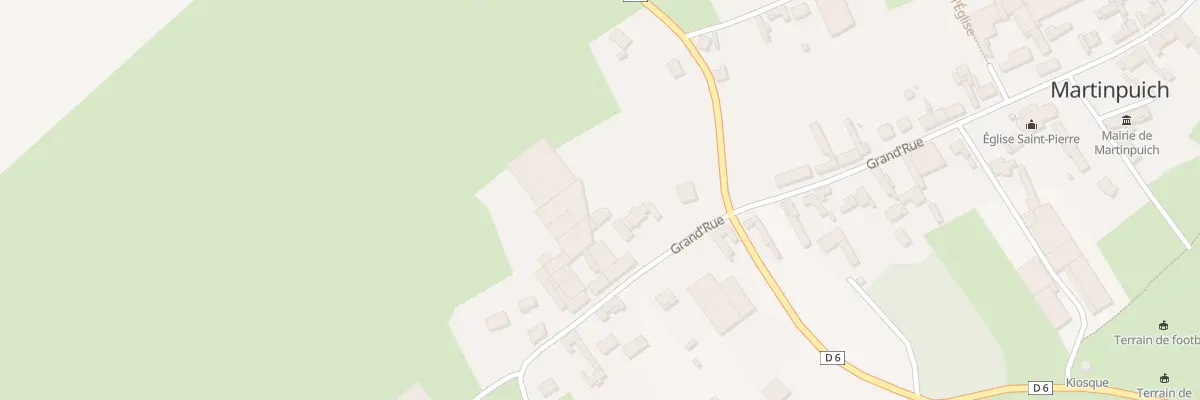 Plan du 59 Gr Grande Rue à Martinpuich
