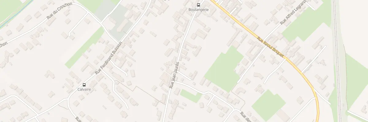 Plan du 9 Rue Jean Jaurès à Agny