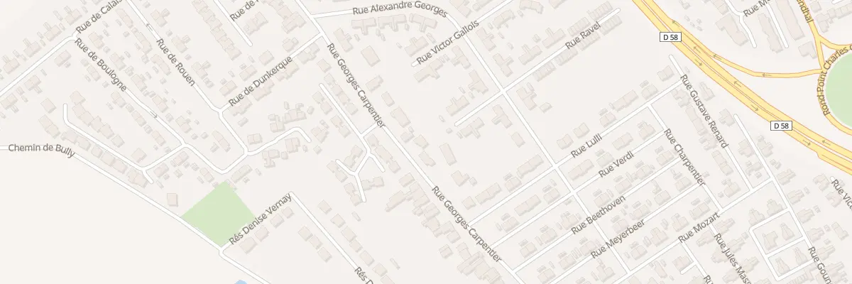 Plan du 47B Rue Georges Carpentier à Liévin