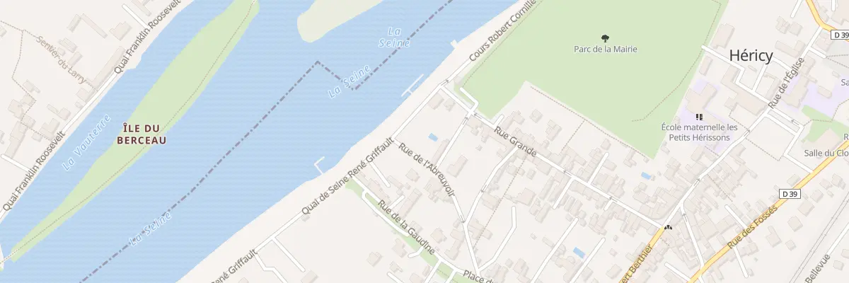 Plan du 12 Rue de l’Abreuvoir à Héricy