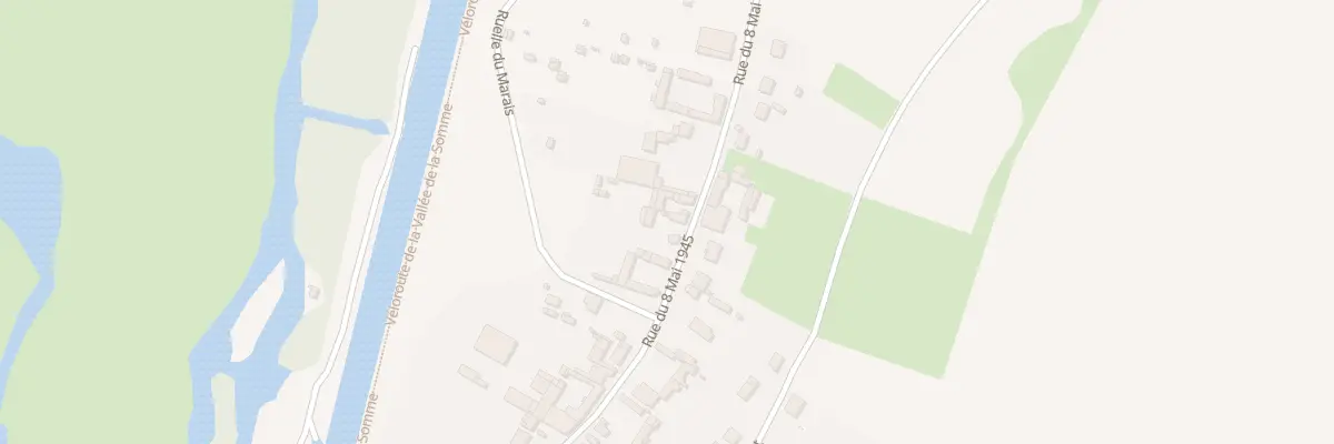 Plan du 36 Rue du Huit Mai 1945 à Cappy