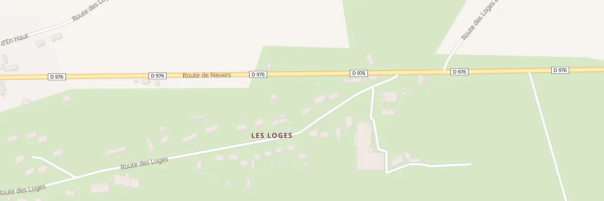 Plan du 21 Rte des Loges à Bengy-sur-Craon