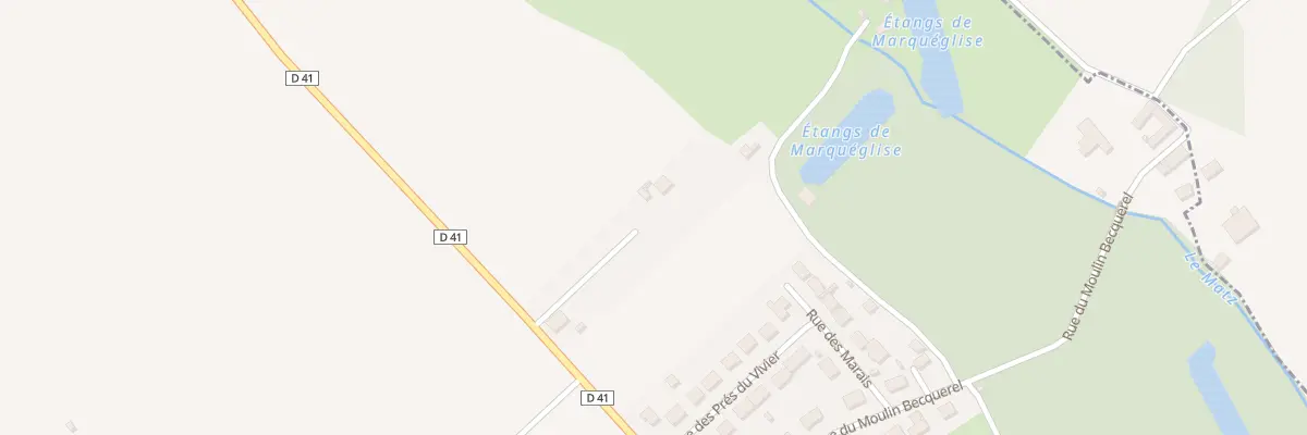 Plan du 680 Rue de Ressons à Marquéglise