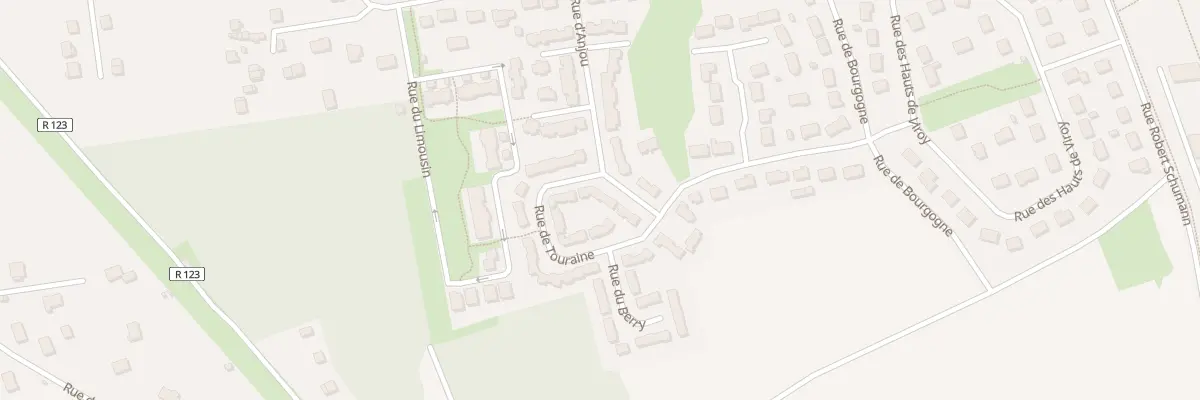 Plan du 229 Rue d’Anjou à Amilly