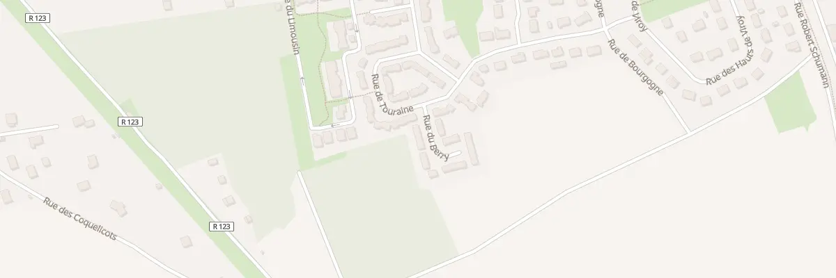 Plan du 32 Rue du Berry à Amilly