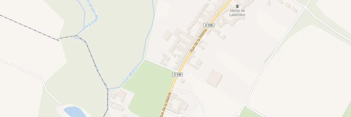 Plan du 290 Rue de la Mairie à Laberlière