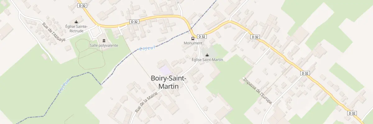 Plan du 4 Rue de la Mairie à Boiry-Saint-Martin
