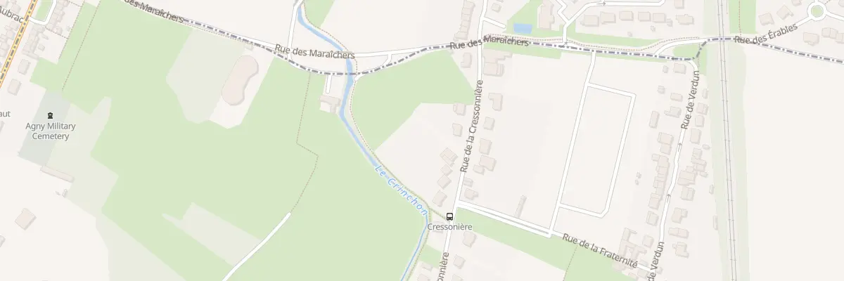 Plan du 8B Rue de la Cressonnière à Agny