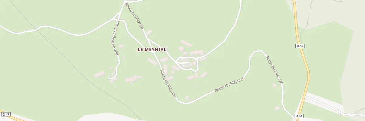 Plan du 5024 Le Meynial à Lugarde