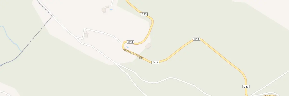 Plan du 22 Rte du Liege à Vivès