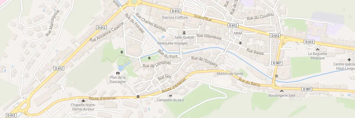 Plan du 2 Rue Lempinet à Saint-Pons-de-Thomières