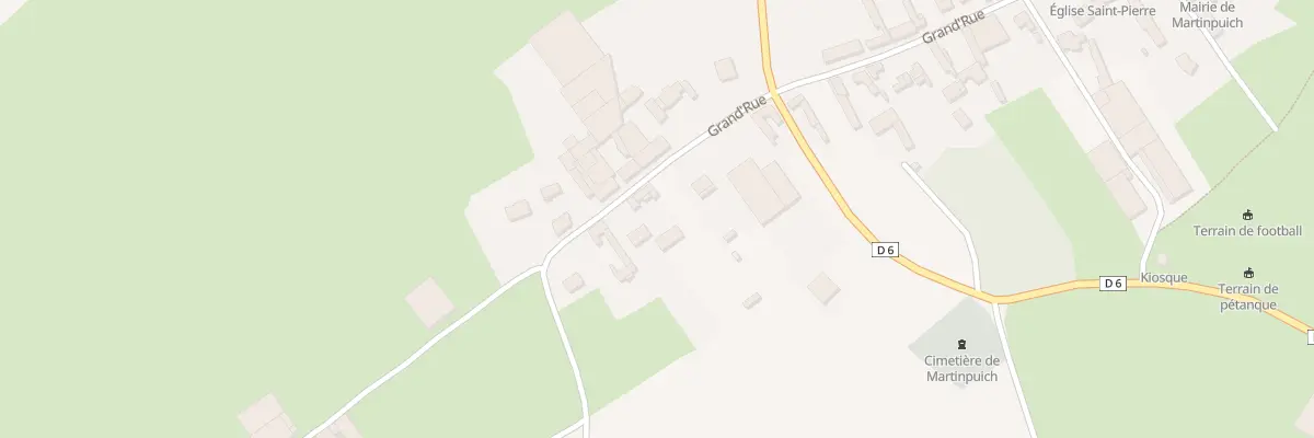 Plan du 54 Gr Grande Rue à Martinpuich