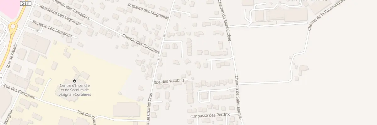 Plan du 23 Rue Pablo Picasso à Lézignan-Corbières