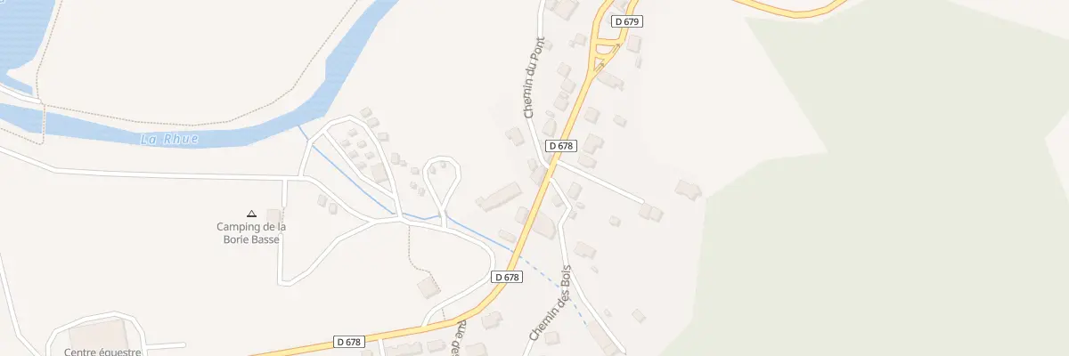 Plan du 26 La Borie Basse à Condat