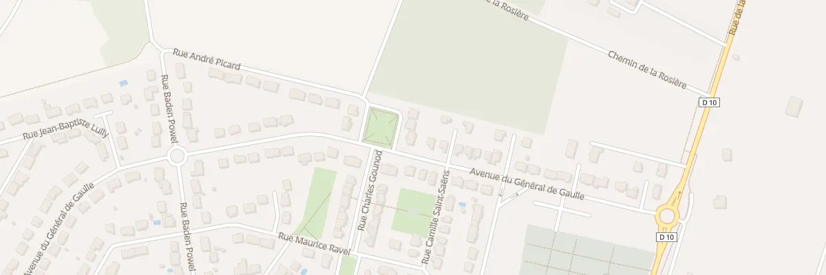Plan du 43 Av du Gen de Gaulle à Tournan-en-Brie