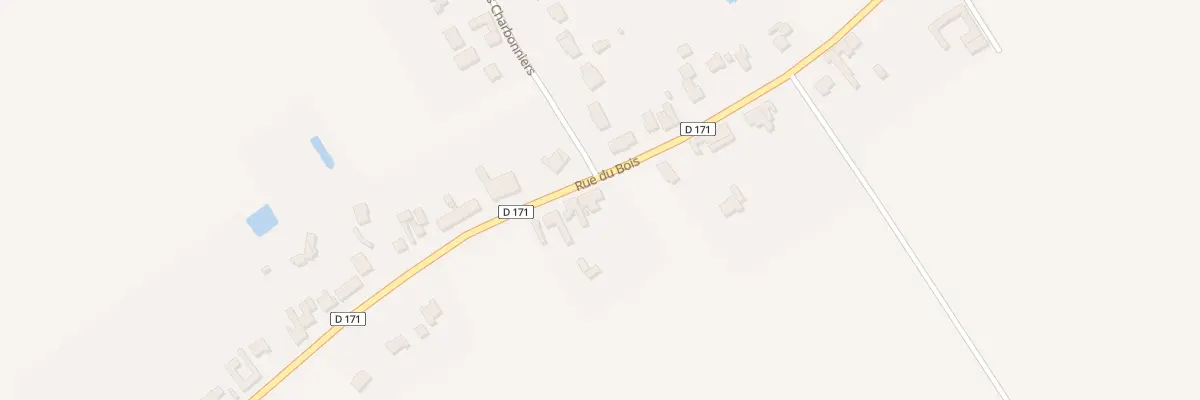 Plan du 295 Rue du Bois à Richebourg