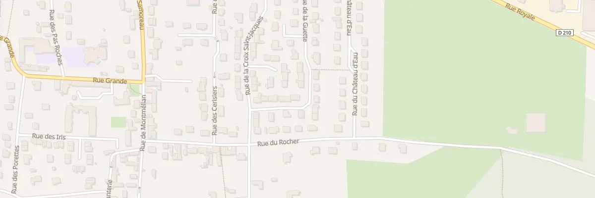 Plan du 9 Rue de la Guette à Samoreau