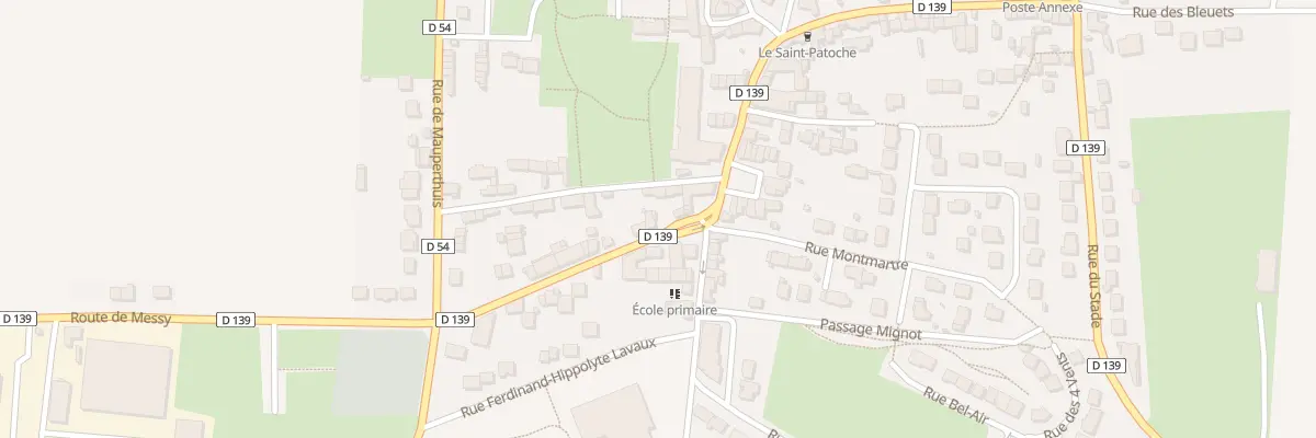 Plan du 6 Rue de la Mairie à Charny