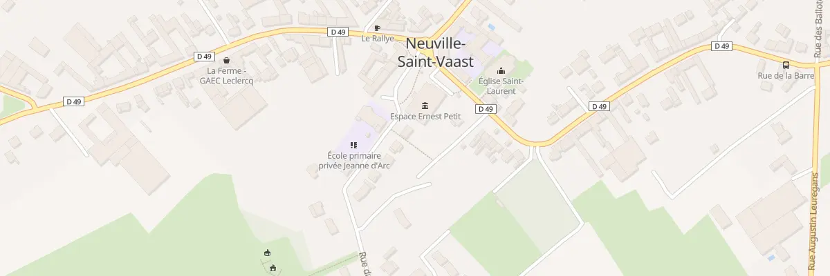 Plan du 6 Rue du 8 Mai à Neuville-Saint-Vaast
