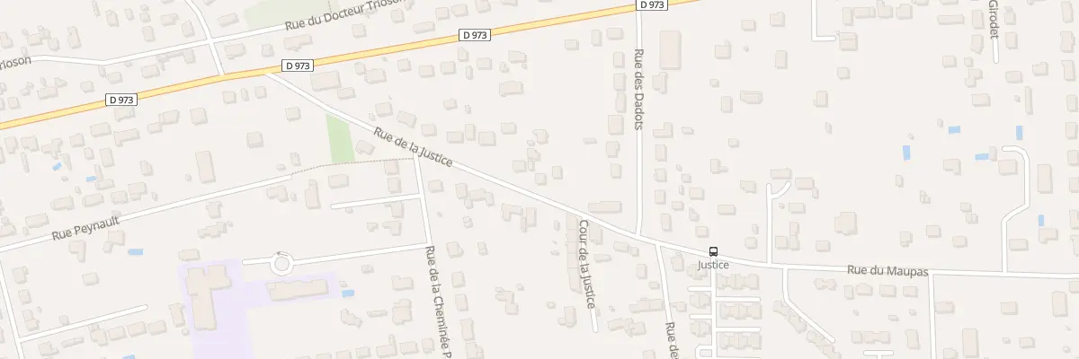 Plan du 86 Rue de la Justice à Amilly