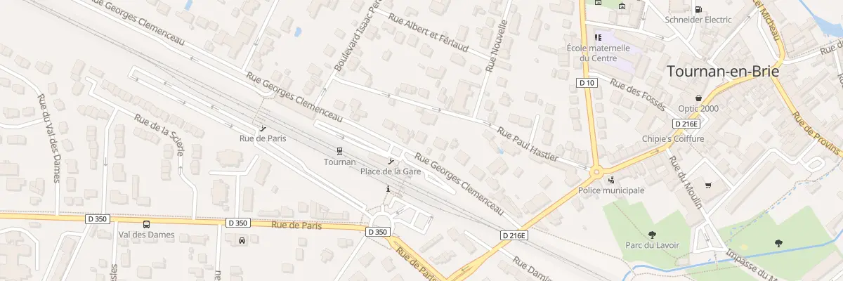 Plan du 18 Rue Georges Clémenceau à Tournan-en-Brie