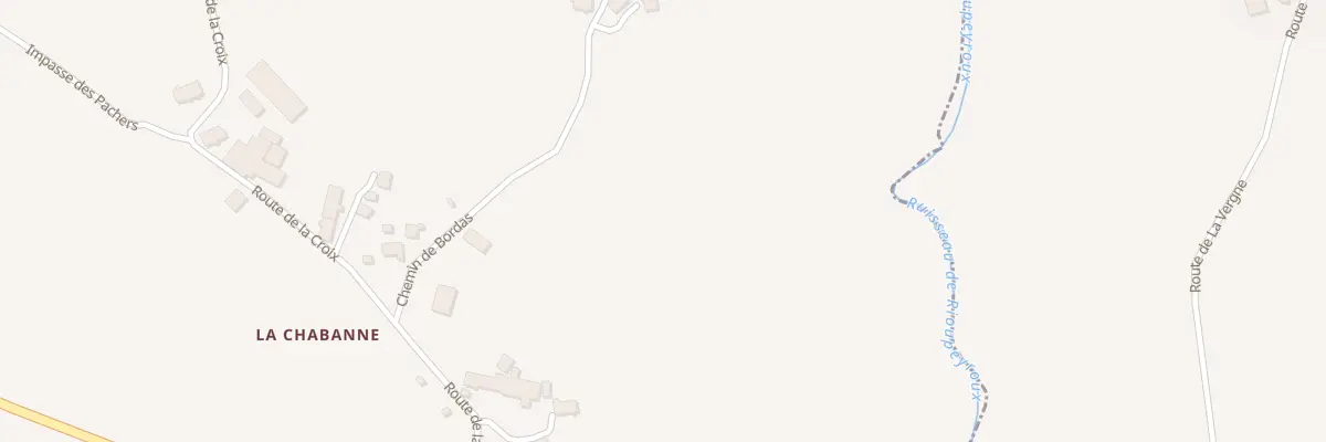 Plan du 5144 La Chabanne à Laqueuille