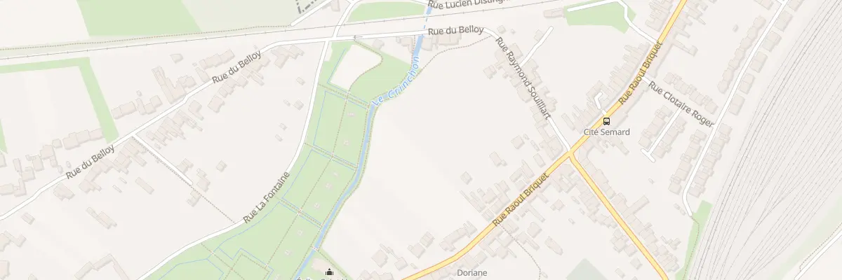 Plan du 64B Rue Raoul Briquet à Achicourt