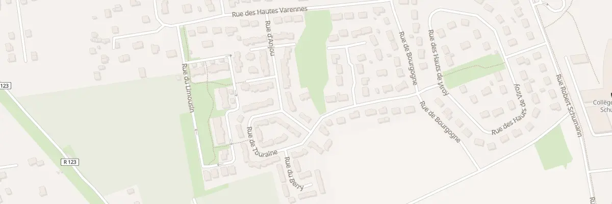Plan du 156 Rue d’Anjou à Amilly