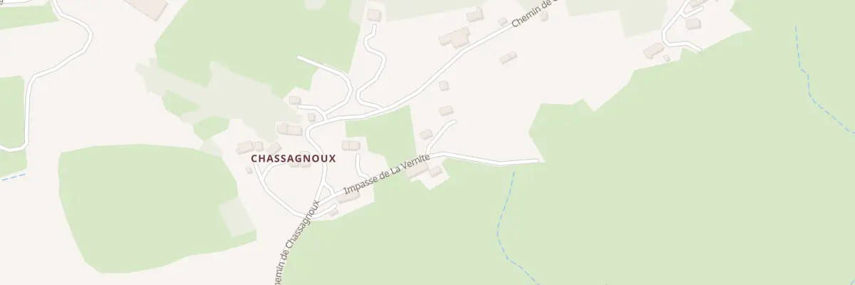 Plan de La Vernite à Picherande