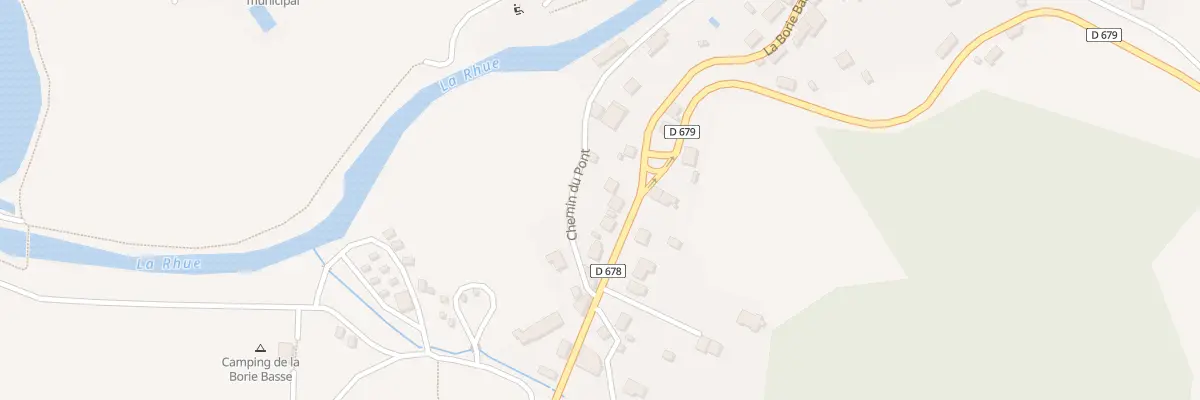 Plan du 18 La Borie Basse à Condat
