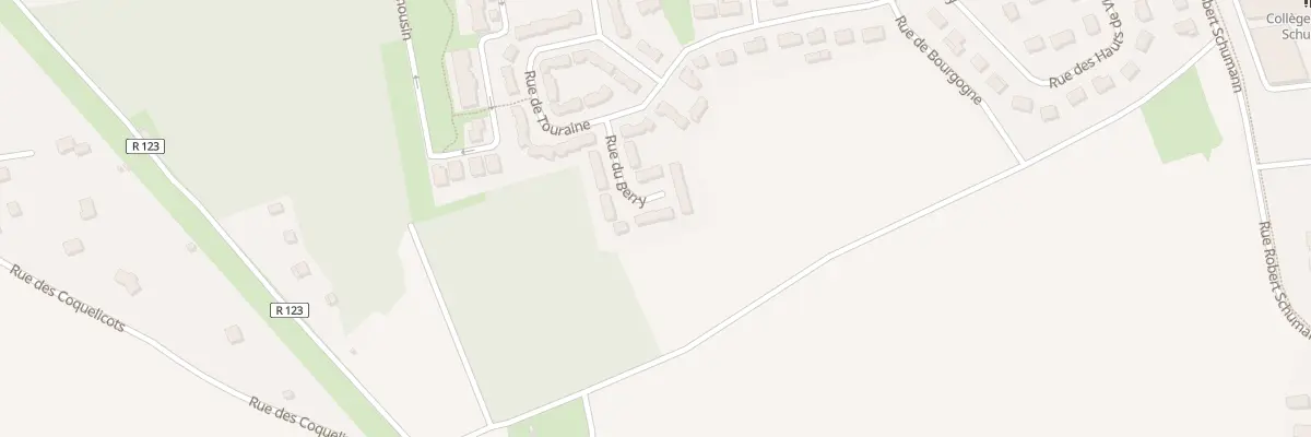 Plan du 72 Rue du Berry à Amilly