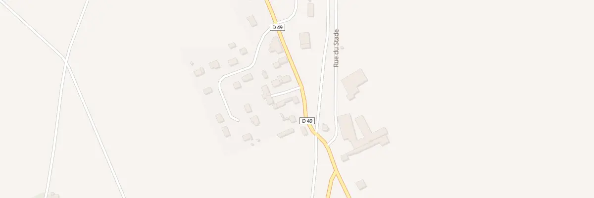 Plan du 40 Rue de la Gare à Veaugues