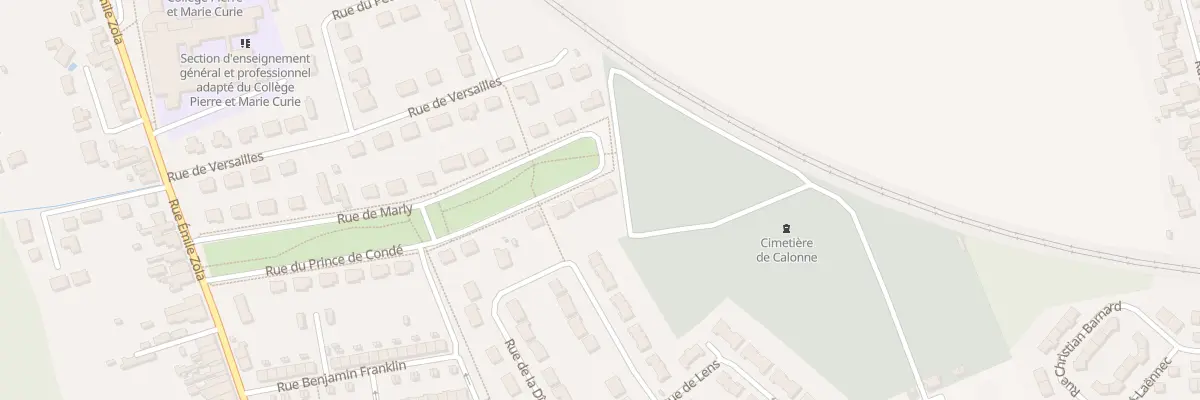 Plan du 24 Rue du Prince de Conde à Liévin