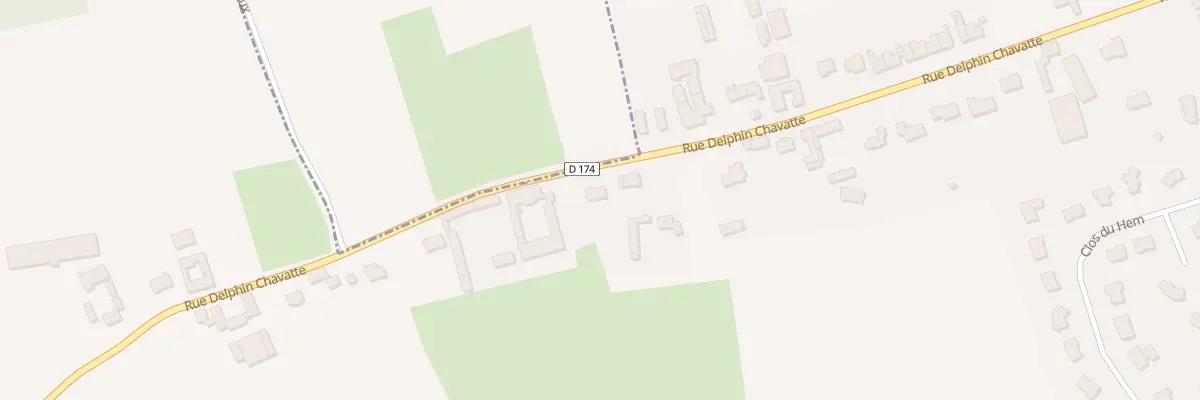 Plan du 99B Rue Delphin Chavatte à Laventie