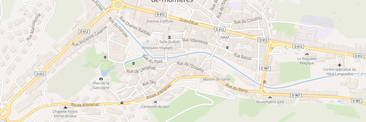 Plan du 7 Rue de l’Empery à Saint-Pons-de-Thomières