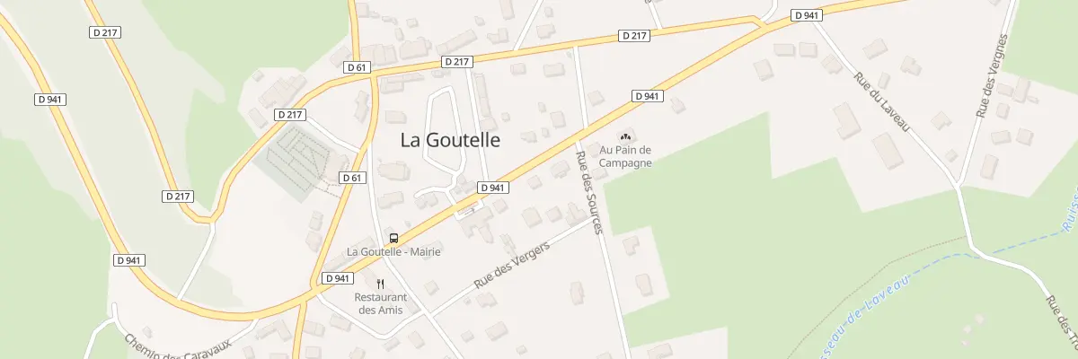 Plan du 12 Av des Volcans à La Goutelle
