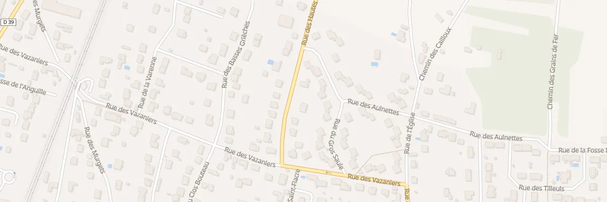 Plan du 4 Rue des Hautes Grieches à Vulaines-sur-Seine
