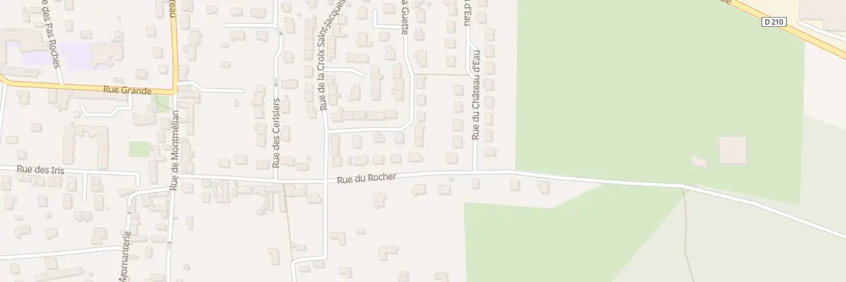 Plan du 8 Rue de la Guette à Samoreau