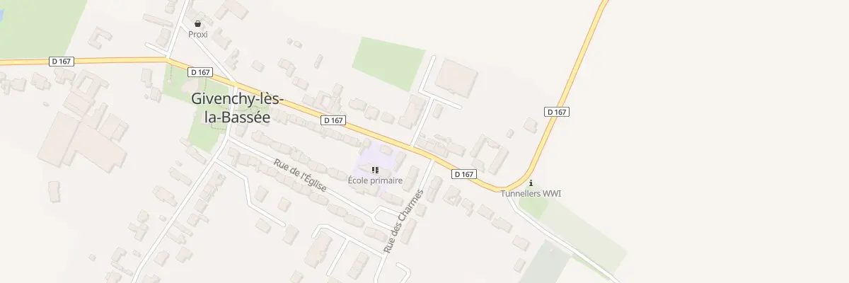 Plan du 23 Rue des Bois Blancs à Givenchy-lès-la-Bassée