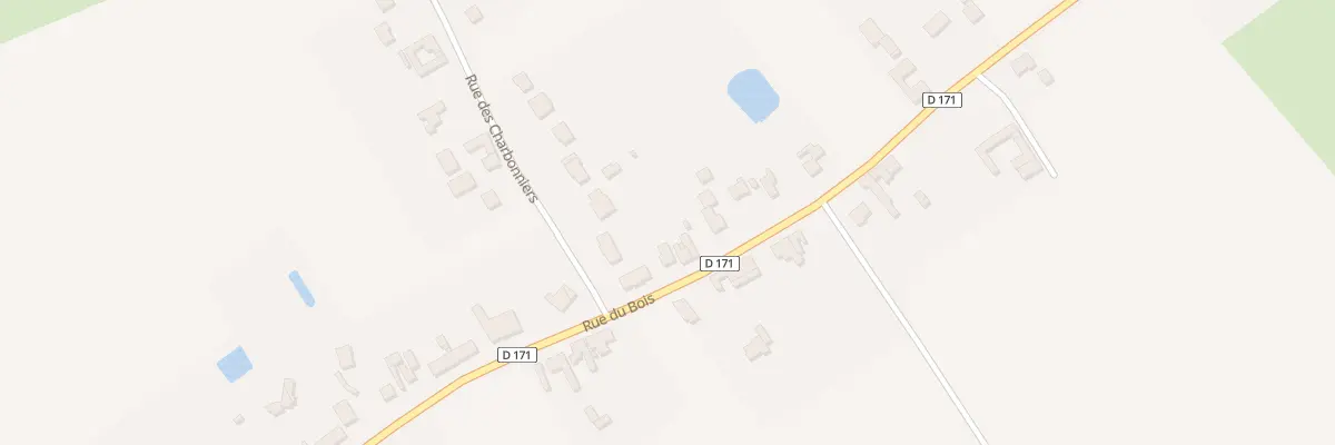 Plan du 306 Rue du Bois à Richebourg