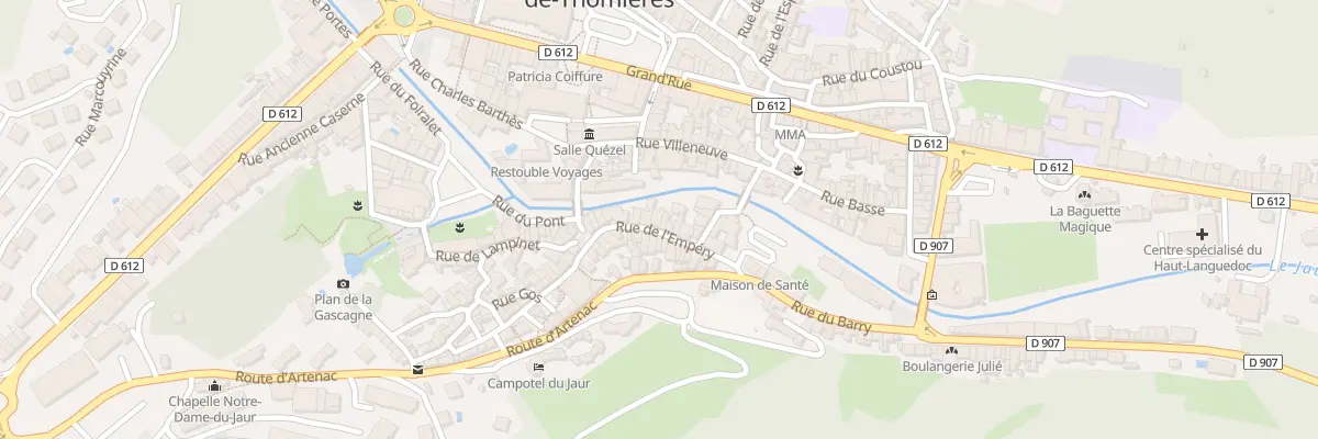 Plan du 11 Rue de l’Empery à Saint-Pons-de-Thomières